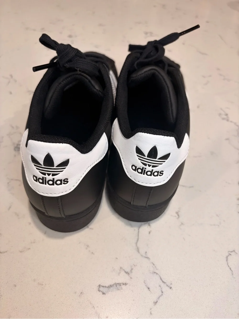 NWOT Adidas Originals Superstar II Black White Men's 9.5